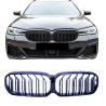 Grill nieren glanzend zwart compatibel met BMW G30 G31 facelift 2020+