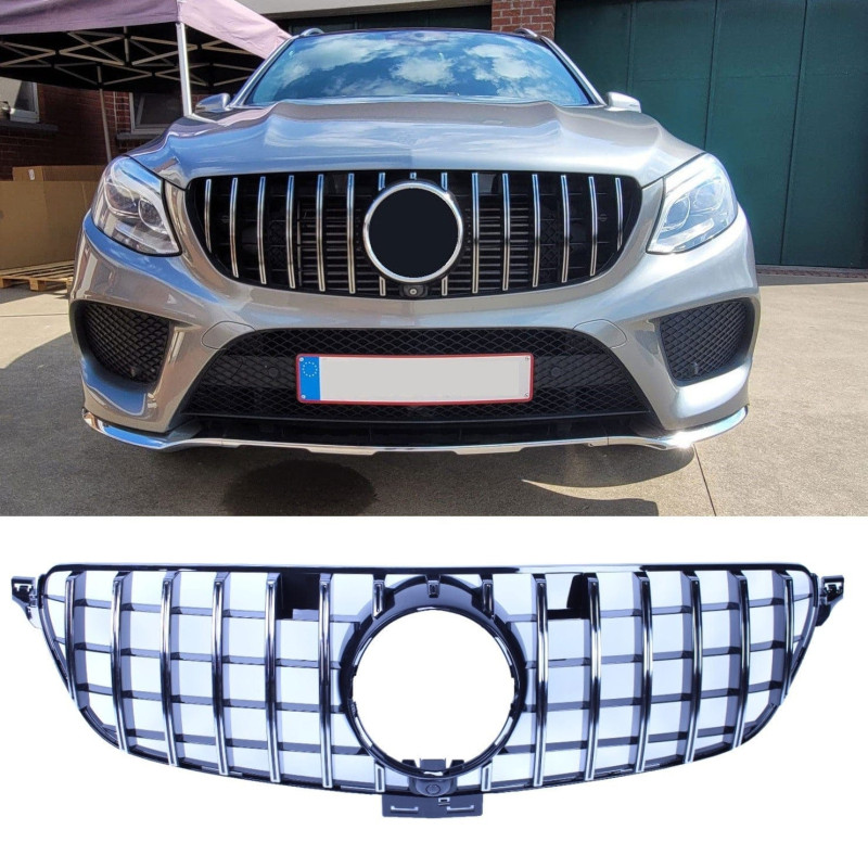 Grill compatibel met mercedes-benz gle w166 chroom Grill compatibel met mercedes-benz gle w166 chroom