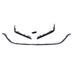 Diffusor voor Mercedes S-klasse W222 Facelift glanzend zwart S65-stijl
