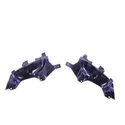 Diffusor voor Mercedes S-klasse W222 Facelift glanzend zwart S65-stijl