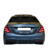 Diffusor voor Mercedes S-klasse W222 Facelift glanzend zwart S65-stijl