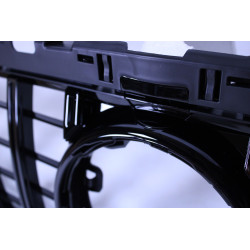 Calandre compatible avec mercedes-benz a-class w177 noir