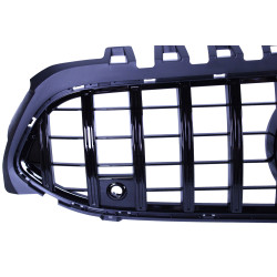 Calandre compatible avec mercedes-benz a-class w177 noir