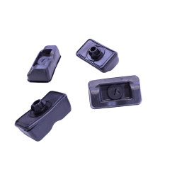 Marchepieds compatibles avec Mercedes W164 ML noir