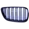 Grill kidneys for BMW 2 series F22 - F23 glossy black double bars