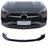 Voorspoilerlip compatibel met Mercedes C-klasse W206 glanzend zwart