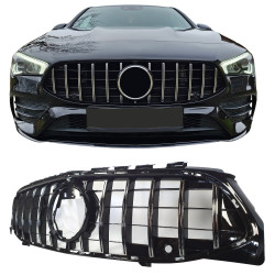 Kühlergrill kompatibel mit mercedes-benz w118 cla-Klasse schwarz chrom mit Frontkamera