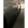 Marchepieds compatibles avec mercedes glc - glc coupe 2023+ x254 c254 glossy black