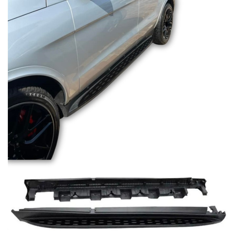 Treeplanken compatibel met Mercedes-Benz W166 ML GLE zwart Treeplanken compatibel met Mercedes-Benz W166 ML GLE zwart