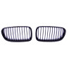 Grill kidneys compatible with BMW 5 Series F10 F11 glossy black single bars