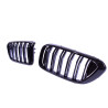 Grill kidneys compatible with BMW 6 Series G32 GT gloss black double bars