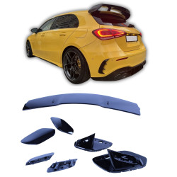 Roof spoiler glossy black for Mercedes A class W177