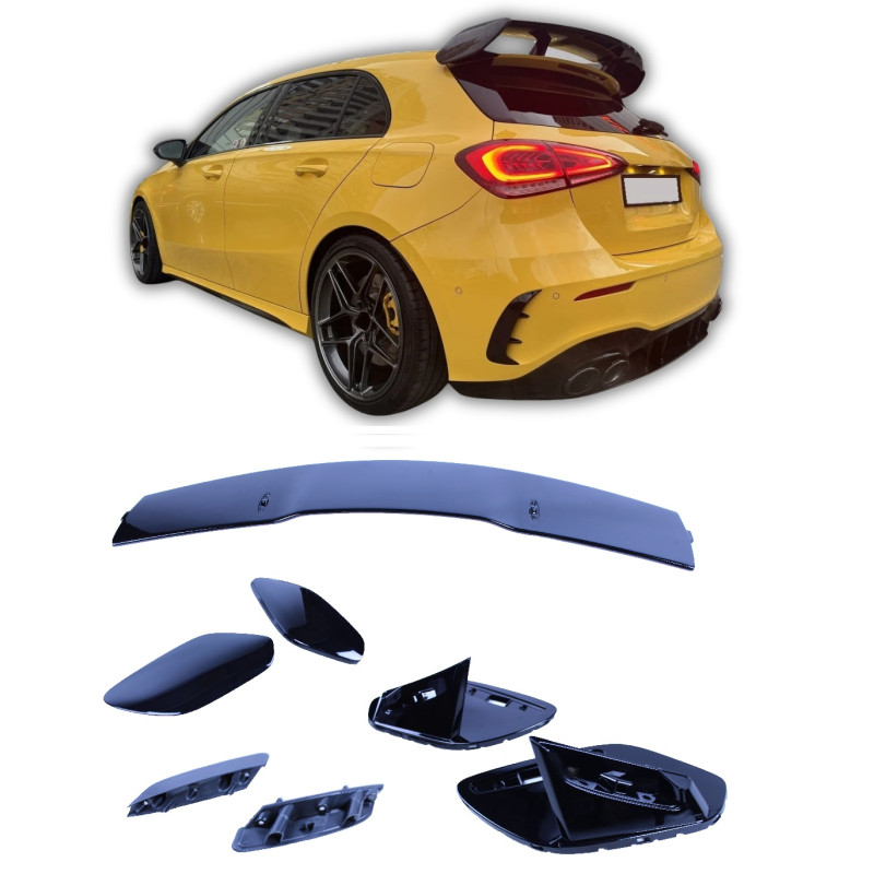 Roof spoiler glossy black for Mercedes A class W177 Roof spoiler glossy black for Mercedes A class W177