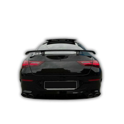 Rear bumper with diffuser compatible with Mercedes CLA C118 with PDC