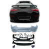 Rear bumper with diffuser compatible with Mercedes CLA C118 with PDC