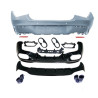 Achterbumper met diffuser compatibel met Mercedes CLA C118 met PDC