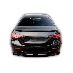 Pare-chocs arrière avec diffuseur compatible avec Mercedes Classe C W206 Berline PDC