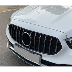 Kühlergrill kompatibel mit mercedes e w213 s213 facelift ohne amg line paket chrom frontkamera