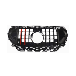 Grill compatible with Mercedes E Class W214 Panamericana GT ROCKET CARBON+RED