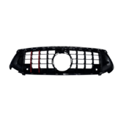 Grill compatible with Mercedes A Class V177 Saloon W177 Hatchback Facelift GT ROCKET CARBON+RED