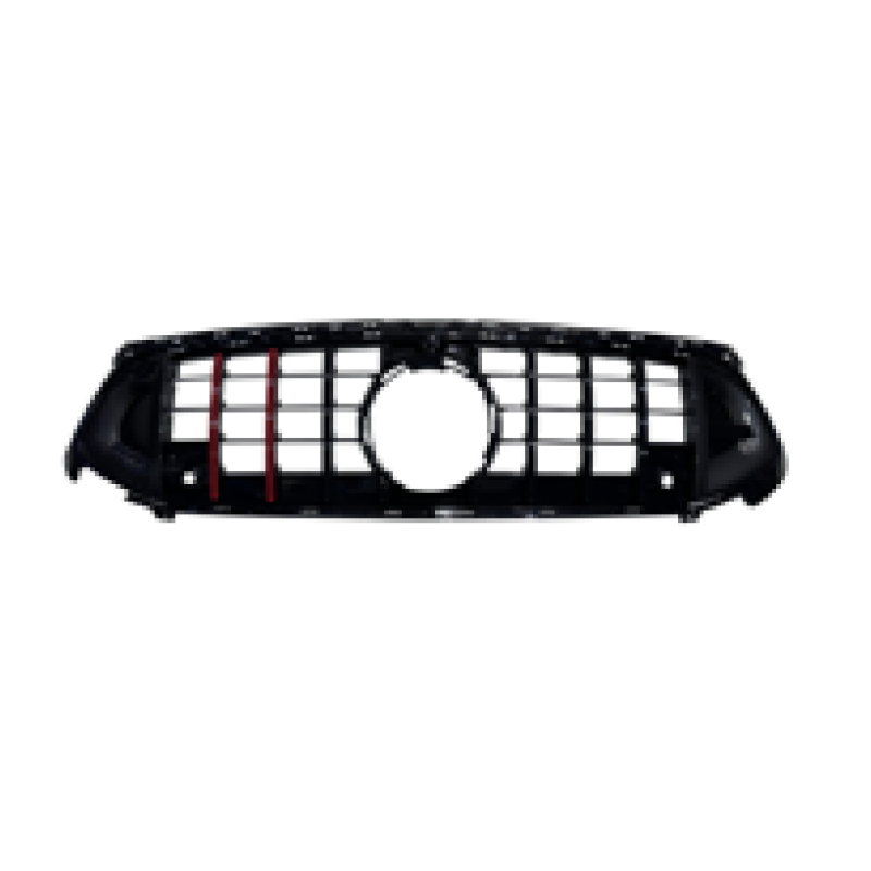 Grill compatible with Mercedes A Class V177 Saloon W177 Hatchback Facelift GT ROCKET CARBON+RED Grill compatible with Mercedes A Class V177 Saloon W177 Hatchback Facelift GT ROCKET CARBON+RED