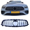 Grill Chrom mit Frontkamera kompatibel mit Mercedes E W213 S213 A238 C238 Facelift mit AMG Line Paket