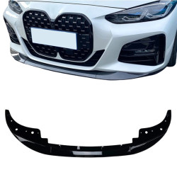 Frontspoiler passend für BMW 4er G22 G23 Coupe Cabrio glänzend schwarz