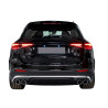 Diffuseur compatible avec les pots d'échappement ronds chromés de la Mercedes GLC X254