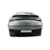 Diffusor kompatibel mit Mercedes GLC Coupe C254 schwarz quadratische Auspuffrohre