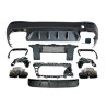Diffusor passend bij Mercedes GLC 63 AMG SUV X254 zwart