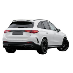 Diffusor passend bij Mercedes GLC 63 AMG SUV X254 zwart
