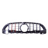 Kühlergrill passend für Mercedes C-Klasse W206 Limousine AMG-Line Carbon Look + Red Strips