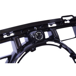 Grill compatible with Mercedes C Class W206 Sedan AMG-Line Carbon Look + Red Strips