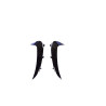 Rear bumper fins guides compatible with Mercedes C Class W206
