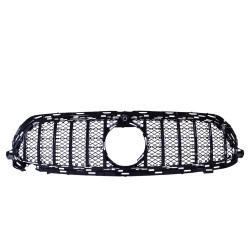 Grill passend für Mercedes E W213 S213 A238 C238 Facelift schwarz mit AMG Line Paket mit Wabenstruktur