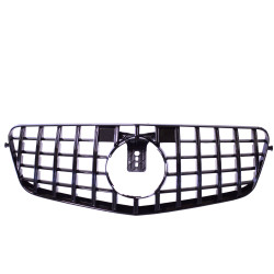 Grill compatible with Mercedes E Class W212 Sedan gloss black