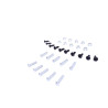 Frontspoiler compatible with BMW 3 Series G20 G21 Sedan Touring gloss black
