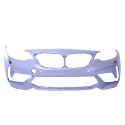 Voorbumper compatibel met BMW 2 Reeks F22 F23 Coupe Cabrio met PDC + SRA
