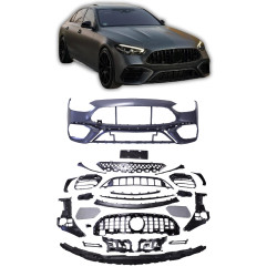 Voorbumper compatibel met Mercedes C klasse W206 S206 sedan en break