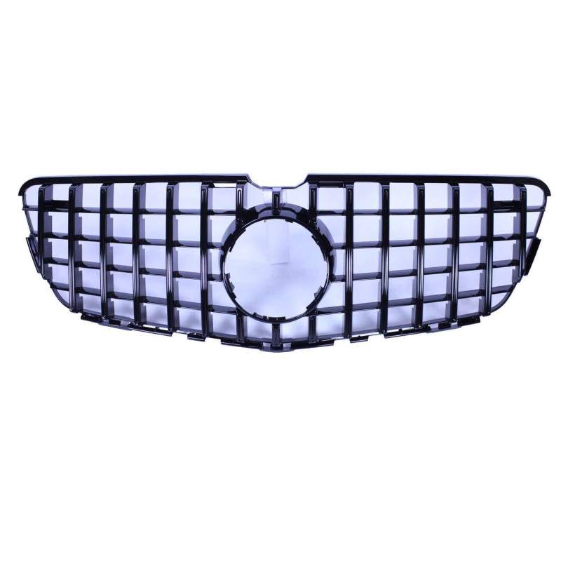 Kühlergrill kompatibel mit Mercedes R-Klasse R251 V251 Facelift zwart Kühlergrill kompatibel mit Mercedes R-Klasse R251 V251 Facelift zwart
