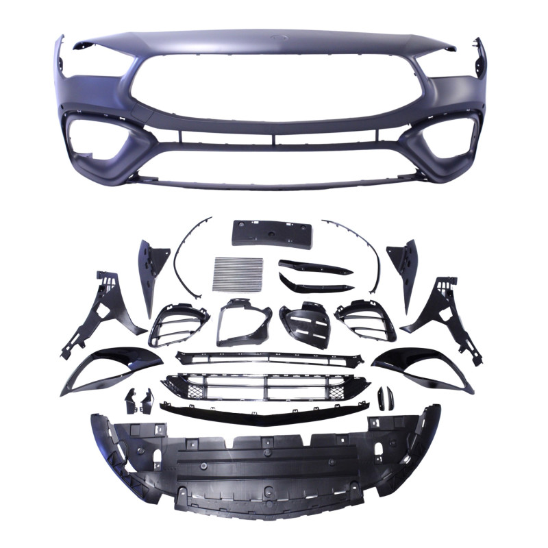 Voorbumper kompatibel mit Mercedes-Benz CLA C118 W118 X118 Voorbumper kompatibel mit Mercedes-Benz CLA C118 W118 X118
