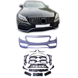 Pare-chocs avant compatible avec Mercedes Classe C W205 S205 A205 C205