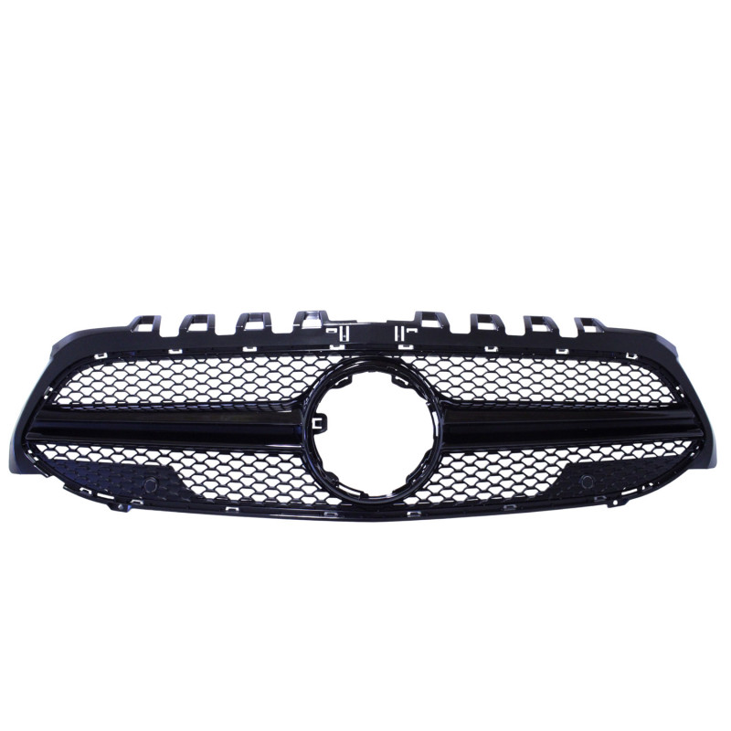 Grill compatible with Mercedes A class W177 V177 black with front camera Grill compatible with Mercedes A class W177 V177 black with front camera