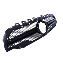 Grill compatible with Mercedes A class W177 V177 black with front camera