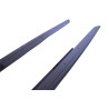 Sideskirts set compatible with BMW 5 Series F10 F11 Sedan Touring gloss black