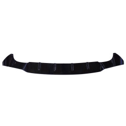 Diffuser for Mercedes CLA C118 X118 W118 AMG line double black exhaust pipes round