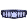 Grill for mercedes-benz w117 cla-class facelift black