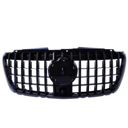 Bumper voorbumper compatibel met Mercedes-Benz Sprinter W907 2019+ zwarte grill