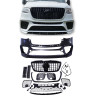 Bumper voorbumper compatibel met Mercedes-Benz Sprinter W907 2019+ zwarte grill