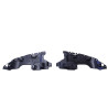 Diffuser with chrome exhaust tips for Mercedes W205 C-Class saloon and estate